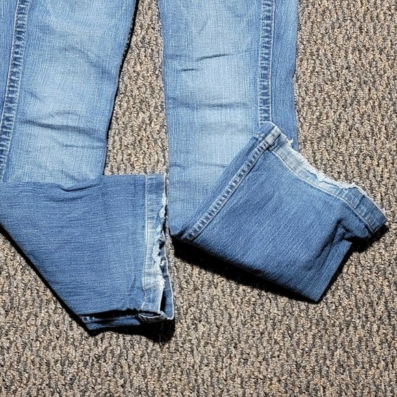 True Religion Horseshoe Pocket Sammy Jeans Size 27 Designer Denim Luxury Denim - Picture 6 of 16